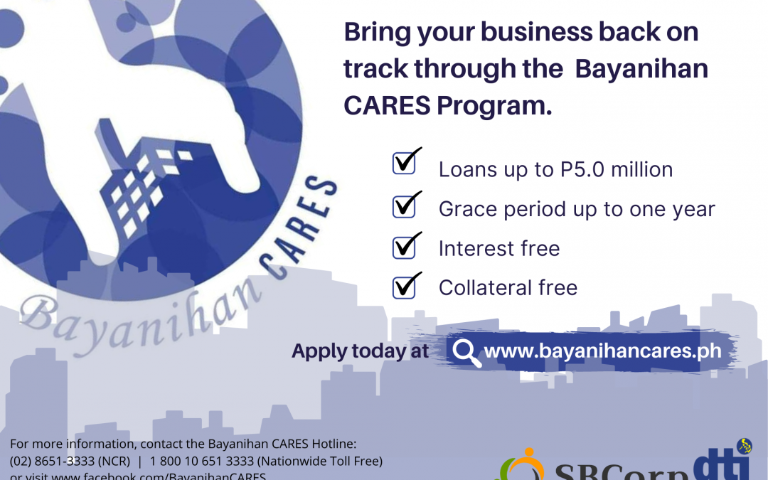Bayanihan CARES, HEROEs and CARES for Travels loans still available