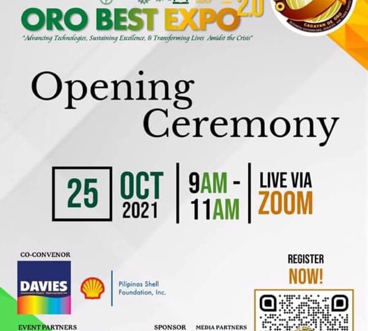SBIR Portal MOU Ceremonial Signing at ORO BEST EXPO