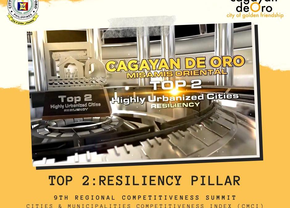 CDO garners top awards among highly urbanized cities in recent CMCI