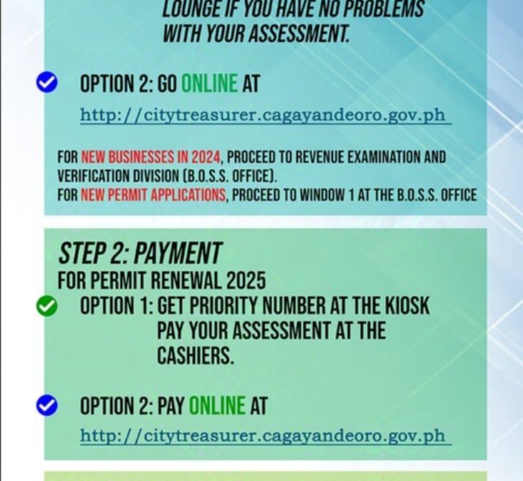 2025 BUSINESS PERMIT REGISTRATION FLOW (ONLINE & ONSITE)
